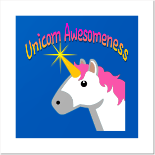 Unicorn Awesomeness Posters and Art